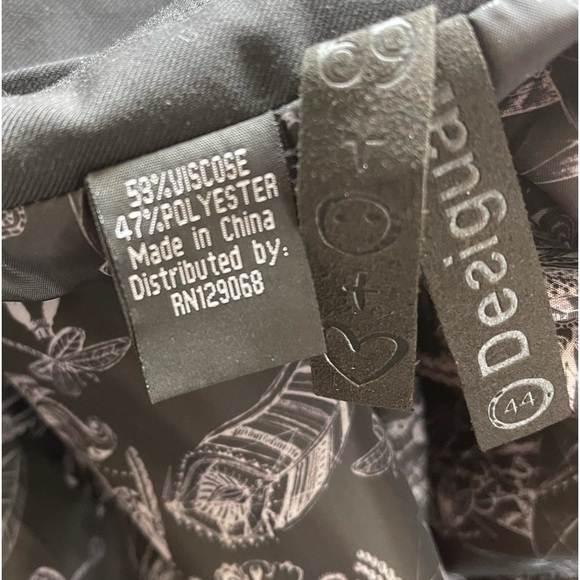 Desigual “we love” black blazer - Picture 9 of 10